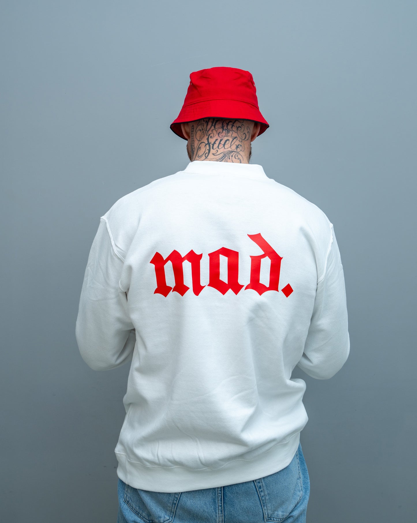 mad. Classic Logo Sweater (weiss)