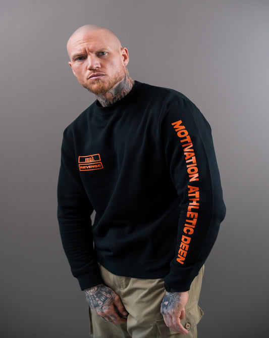 mad. "Brotherhood" Sweater (schwarz)