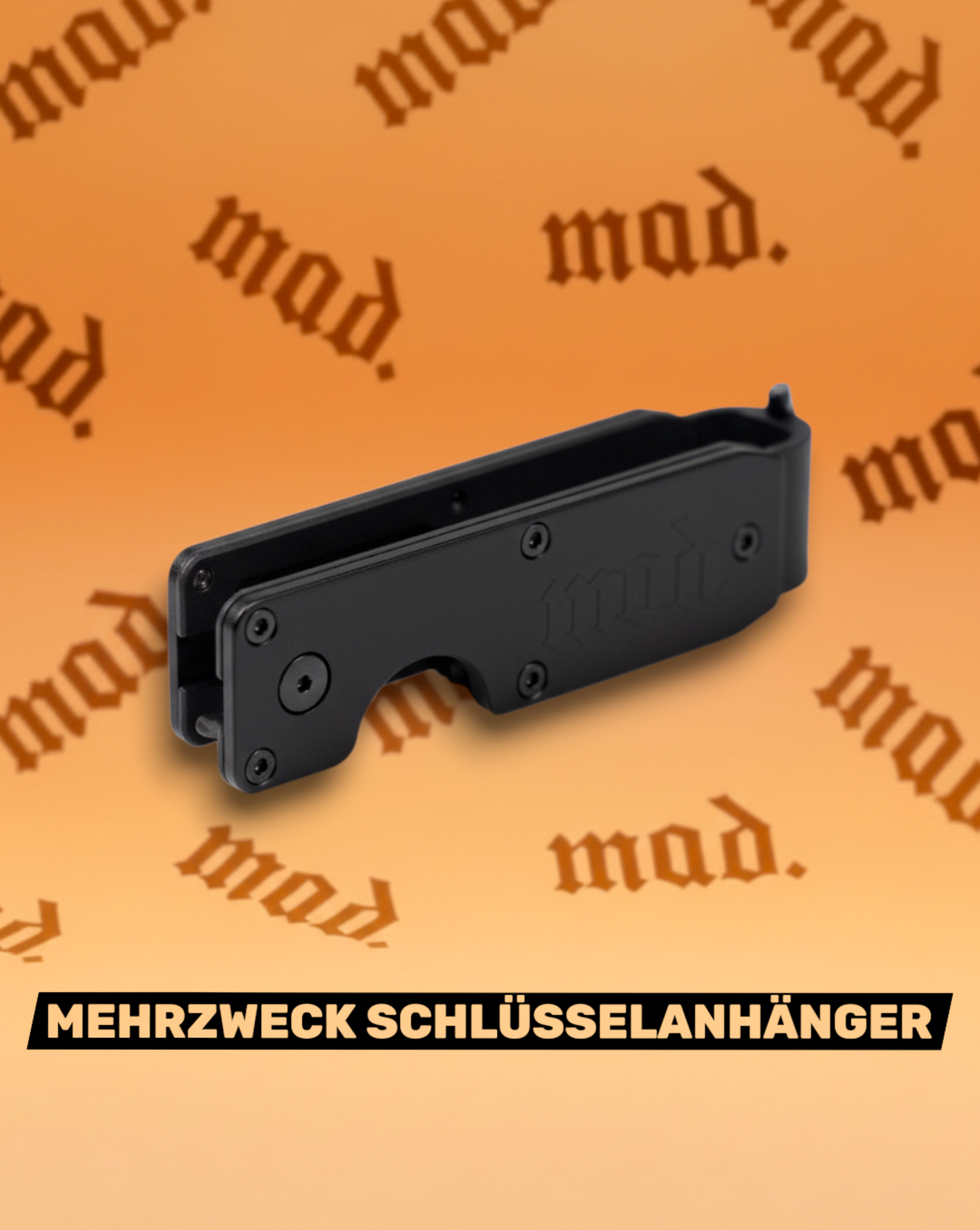 mad. Mehrzweck Schlüsselanhänger